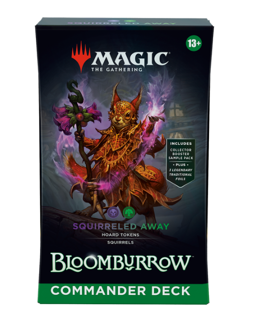 Magic the Gathering - Bloomburrow Commander Deck - Squirreled Away