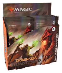 Magic The Gathering: Dominaria Remastered Collector Booster Display